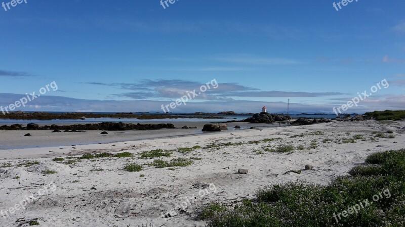 Beach Lofoten Sand Free Photos