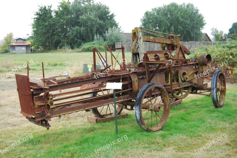 Farm Combine Farm Equipment Agricultural Machinery Agricultural