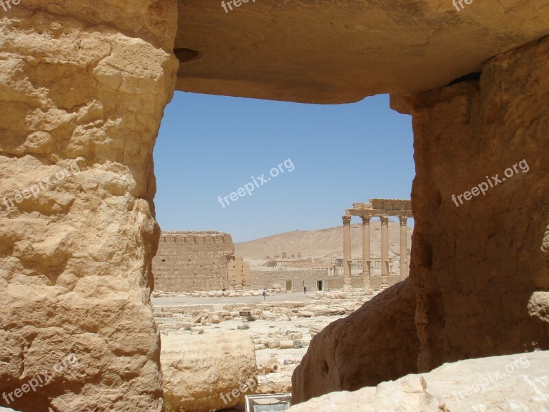 Palmyra Desert Pearl Semitic City Syria