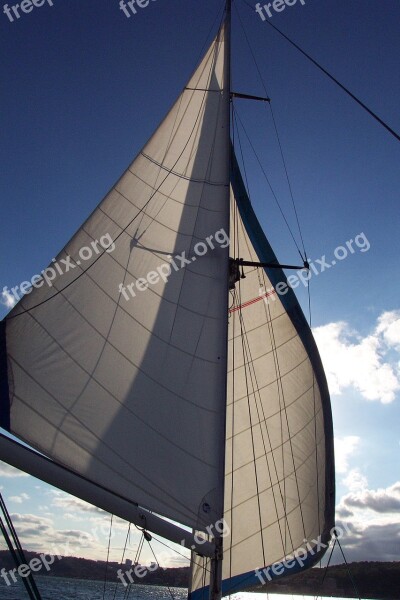 Sail Istanbul Bosphorus Ship Wind