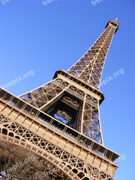 Paris Eiffel Tower Eiffel Tower Landmark