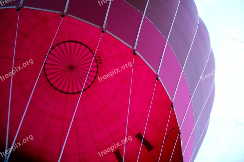 Hot Air Balloon Ride Balloon Fire Bagan Myanmar