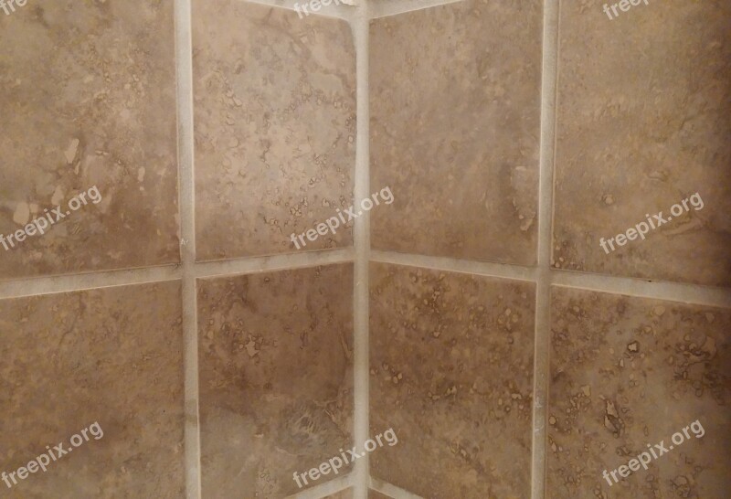 Tiles Tiling Texture Grout Bathroom