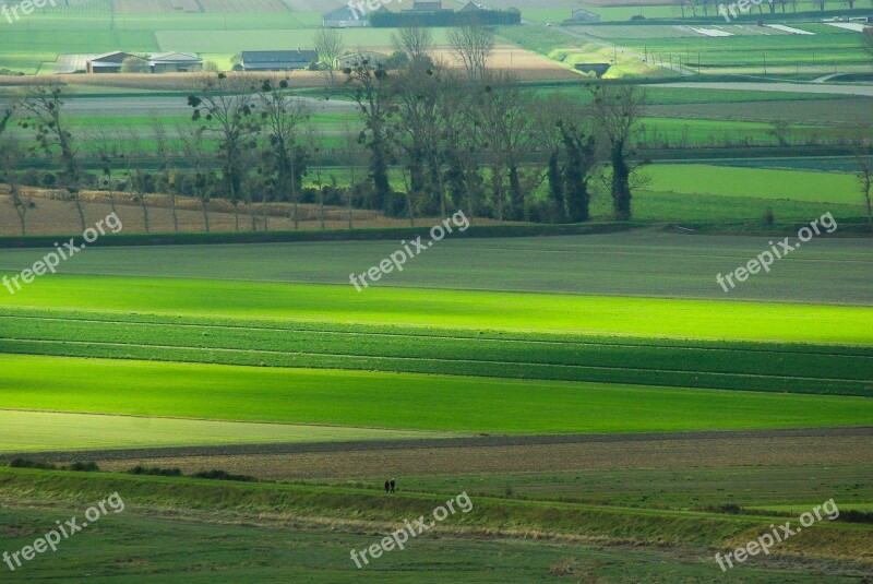 Normandy Mont Saint Michel Pastures Free Photos