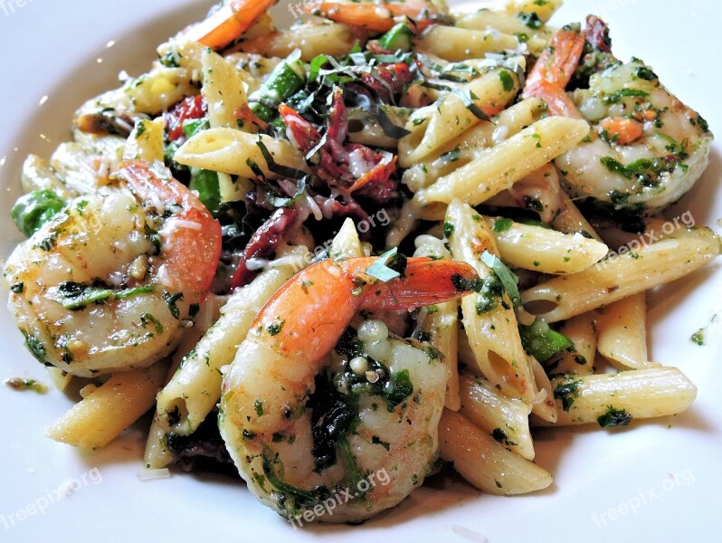 Pasta Rustica Shrimp Penne Asparagus Mushrooms