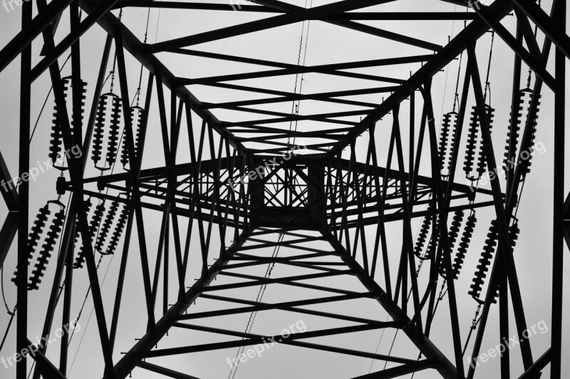 Tower Electricity Sky Power Energy