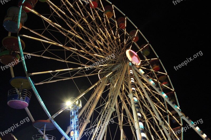 The Player Amusement Park Ferris Wheel Giant Rotate Free Photos