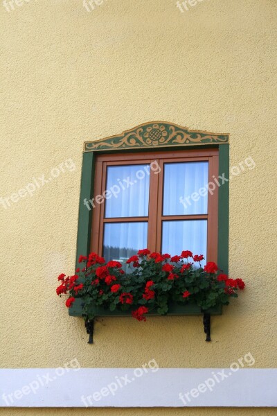 Window Cornice House Balcony Wall