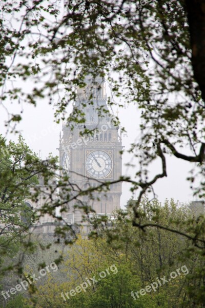 Big Ben London Landmark England Westminster