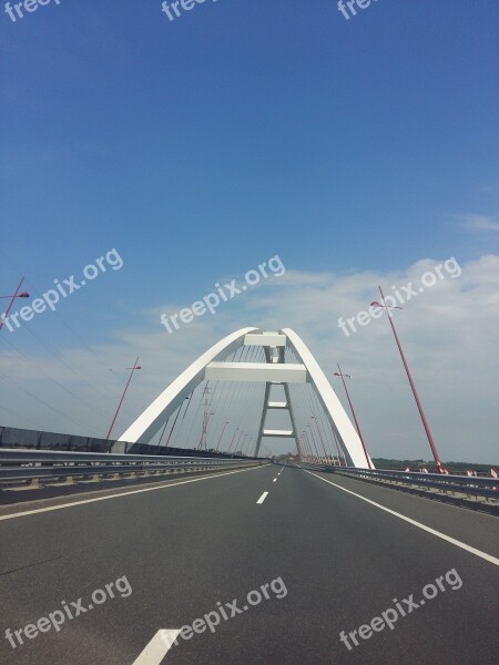 Bridge Danube Pentele Bridge Free Photos