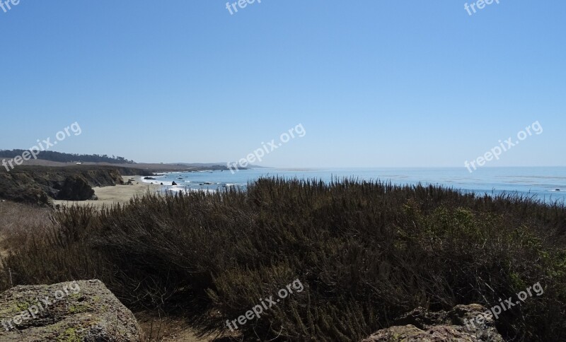 Sea Ocean Pacific Coast Beach