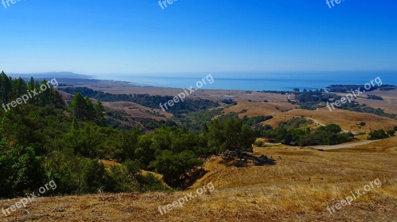 Ranch Way To Hearst Castle Castle San Simeon