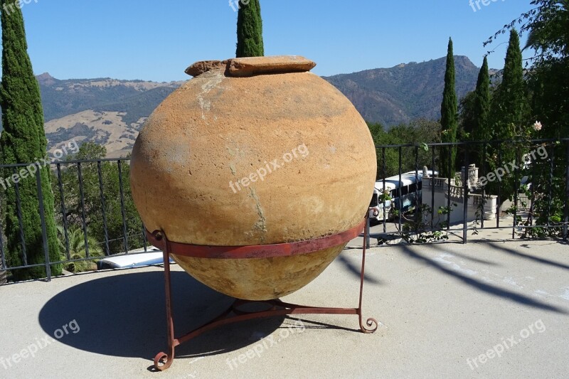 Antique Pot Terracotta Earthenware Piece