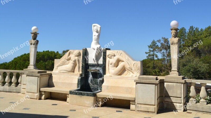 Statue Figurine Sculpture Stone Hearst Castle