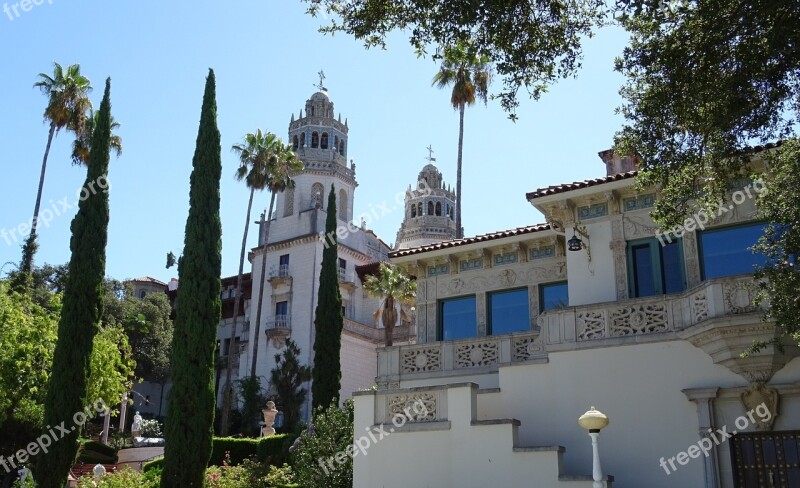 Hearst Castle Castle San Simeon Architecture Building