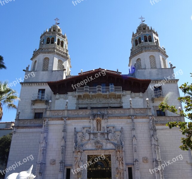 Hearst Castle Castle San Simeon Architecture Building