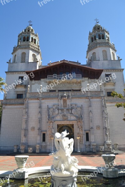 Hearst Castle Castle San Simeon Architecture Building