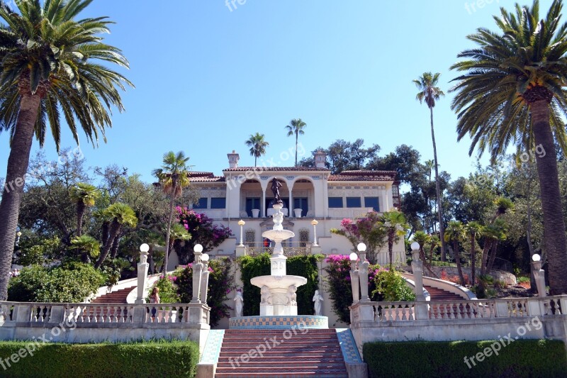 Hearst Castle Castle San Simeon Architecture Building