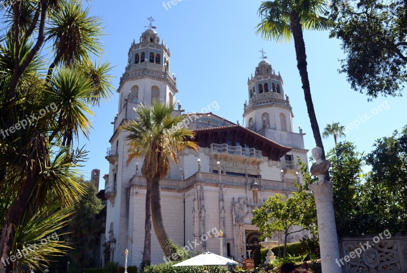 Hearst Castle Castle San Simeon Architecture Building