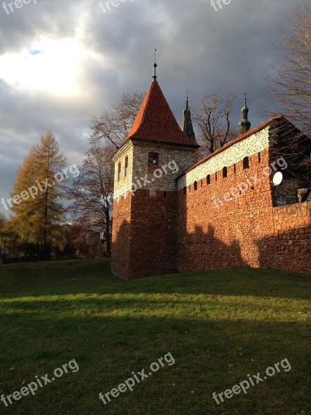 Olkusz Poland Tower The City Walls Architecture