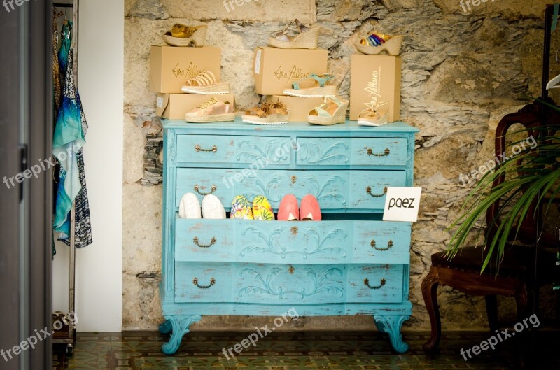 Chest Of Drawers Shoes Shop Free Photos