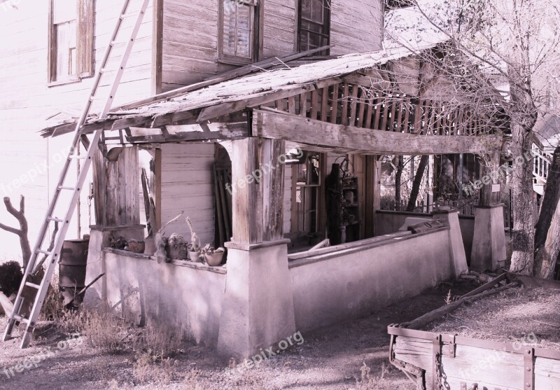 House Ghost Town Historic Old Aged