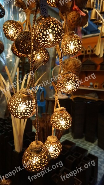 Light Coconut Furniture Nature Decoration