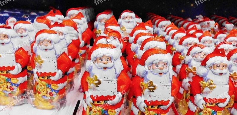 Santa Clauses Figures Father Christmas Santa Claus Christmas Time