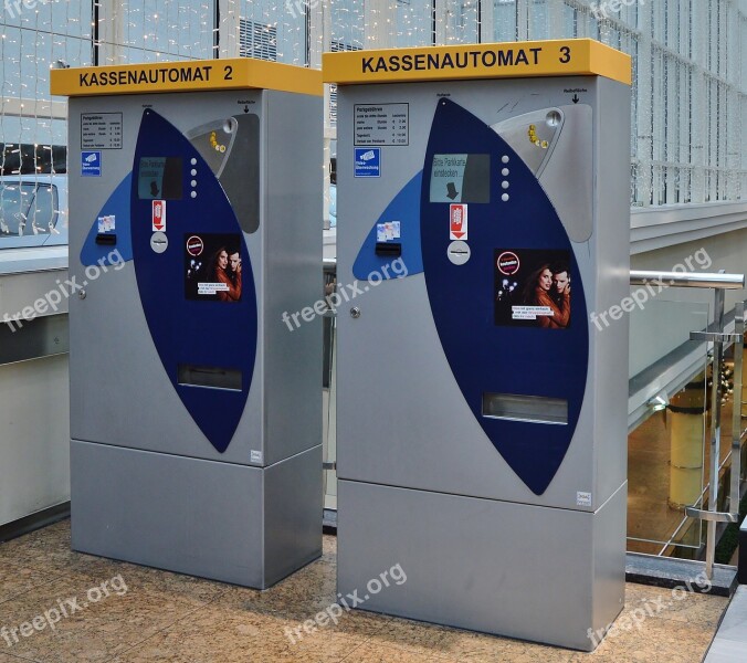 Parking Machines Multi Storey Car Park Purchase Center Berlin Free Photos