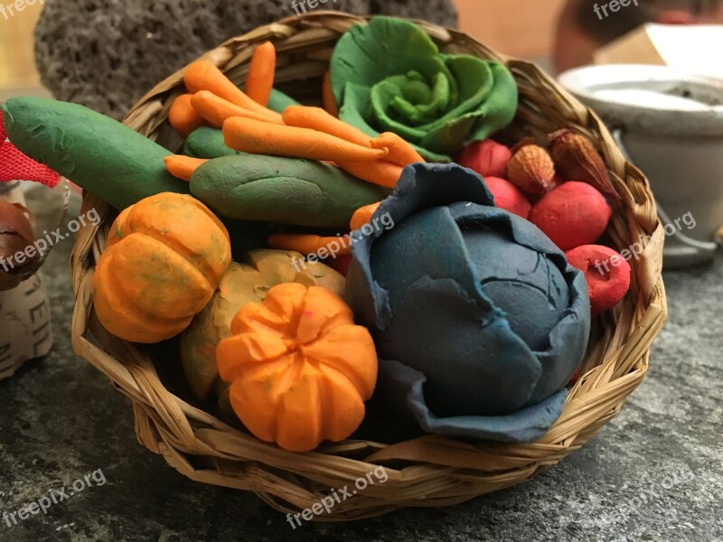 Fruits Thanksgiving Basket Autumn Harvest