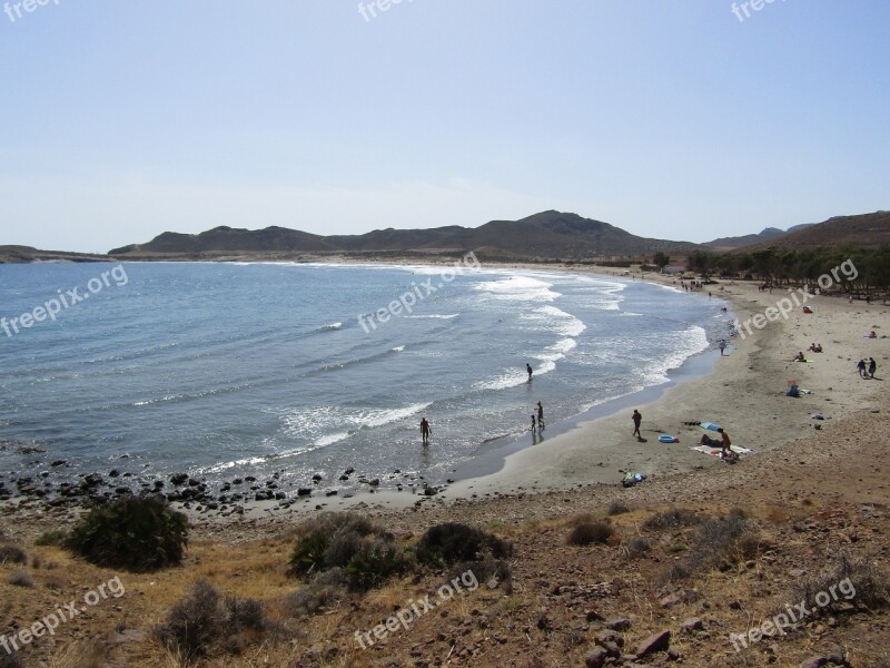 Mediterranean Sea Spain Spanish Europe Beach