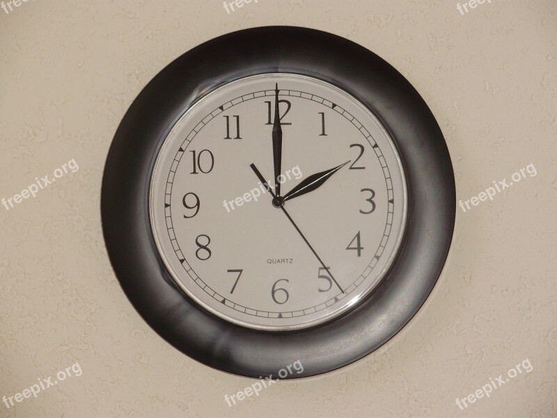 Clock Time Wall Clock Free Photos