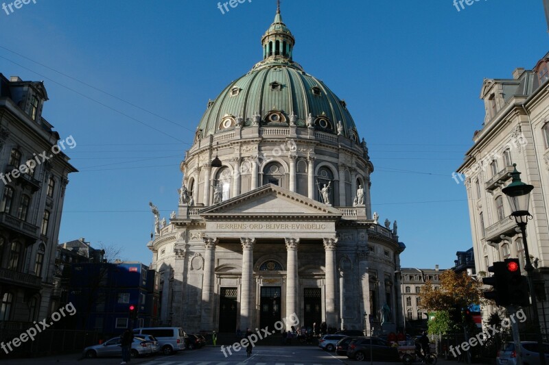 The Marble Church Church Copenhagen Denmark Tourist