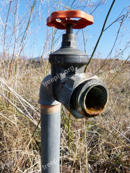 Tap Water Irrigation Drop Drop Of Water