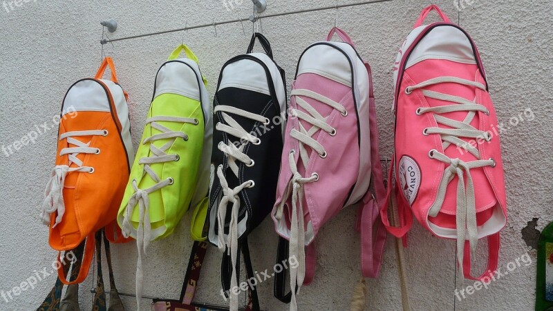 Backpack Shoe Suspended Costs Incurred By Street Vending