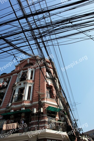 Power Line Electricity Line High Voltage Free Photos