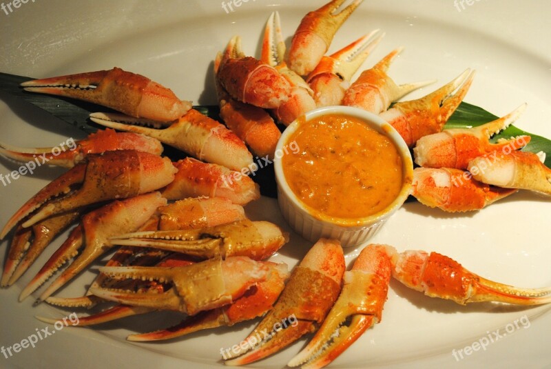 Food Appetizer Crab Seafood Meal