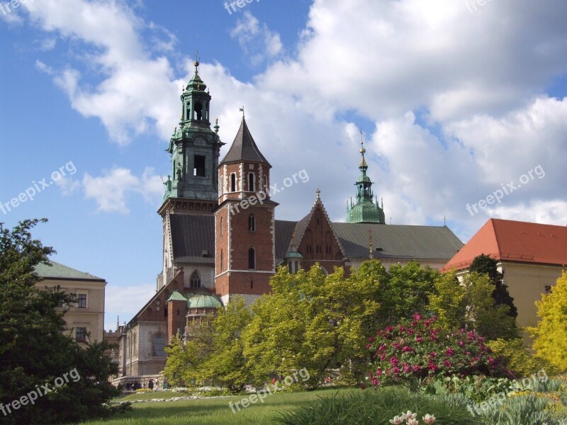 Kraków Wawel Old Poland Castle