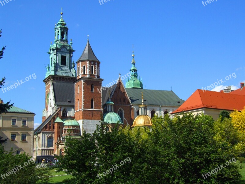 Kraków Wawel Old Poland Castle