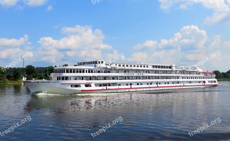 Russia Ship Volga Cruise River