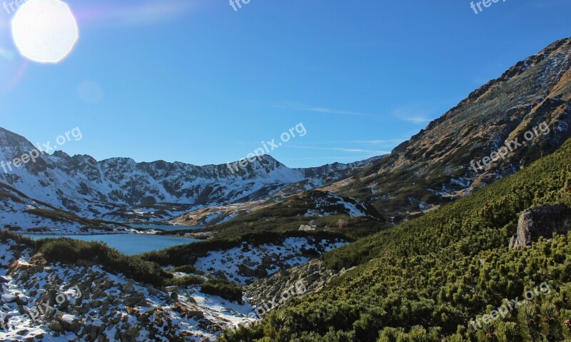 Tatry Poland Hiking Trails Landscape The High Tatras