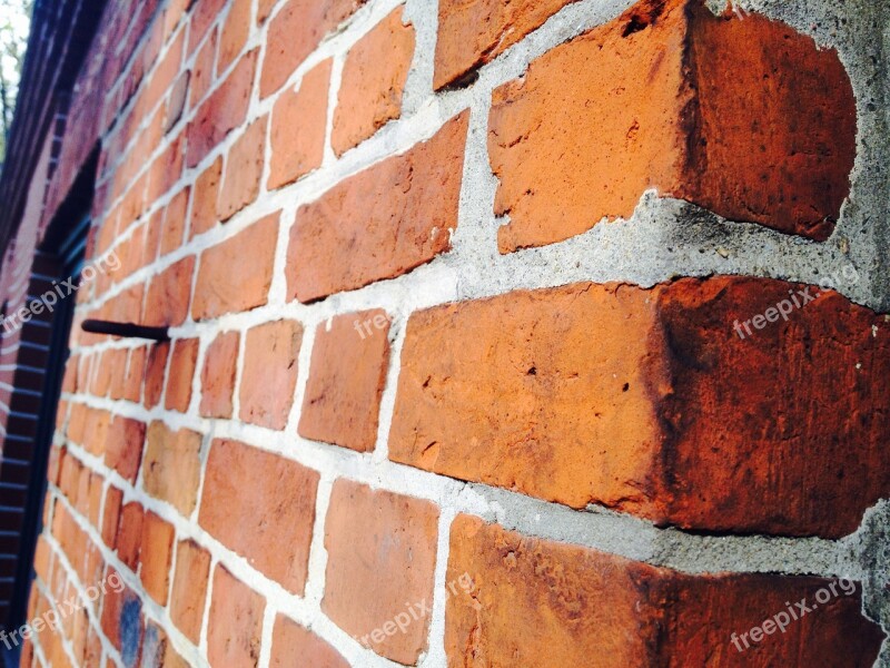 Bricks Wall Red Old Free Photos