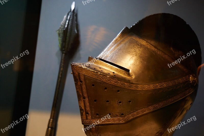 Knight Armor Helm Harnisch Middle Ages