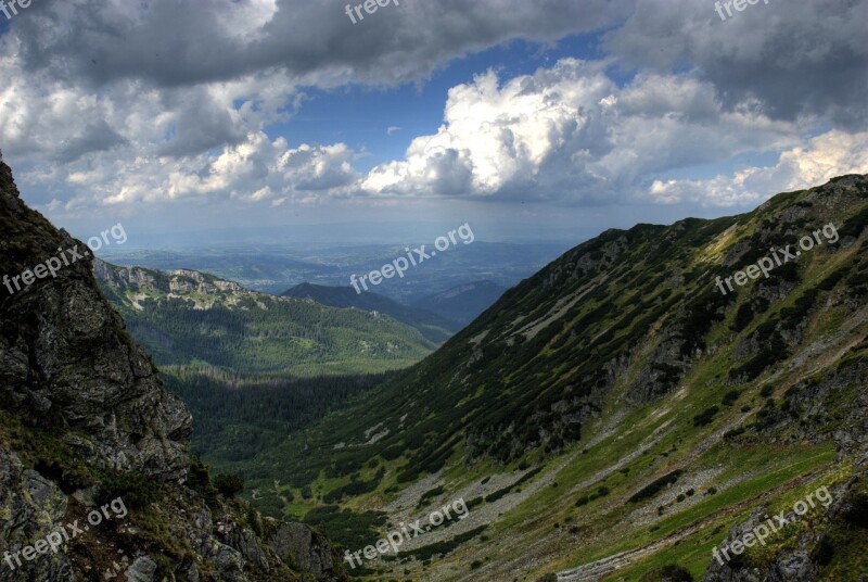 Tatry Poland Czerwone Wierchy Mountains Vistas