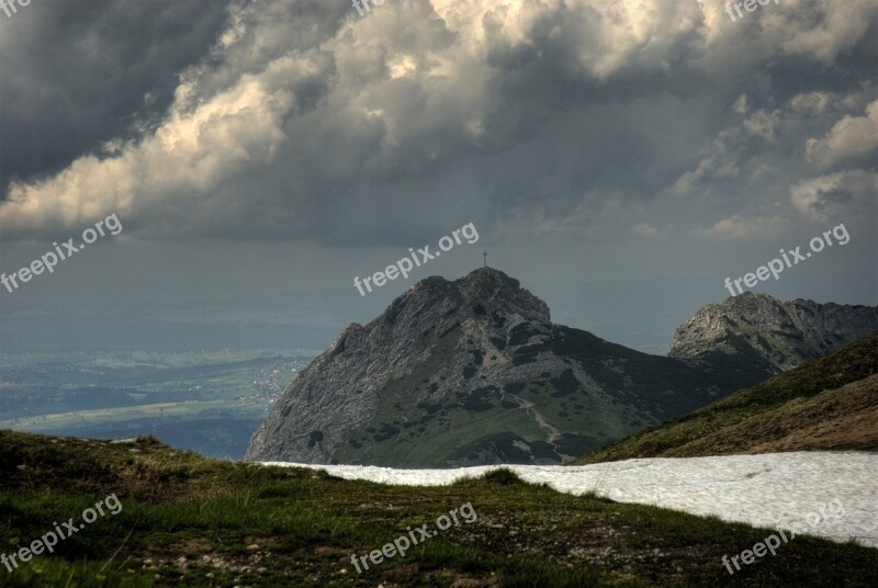 Tatry Poland Czerwone Wierchy Mountains Vistas