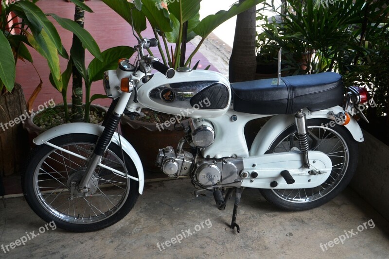 Motorbike Honda Puch Moped Motorcycle