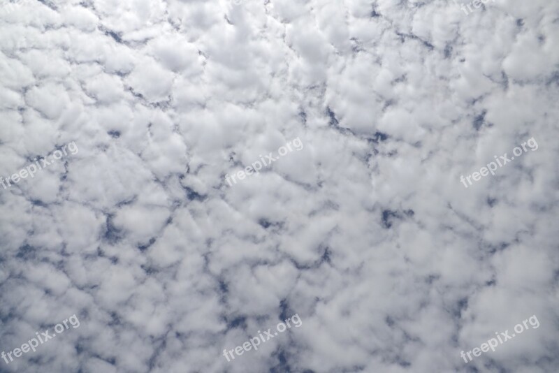 Clouds Sky Fluffy Sky Clouds White