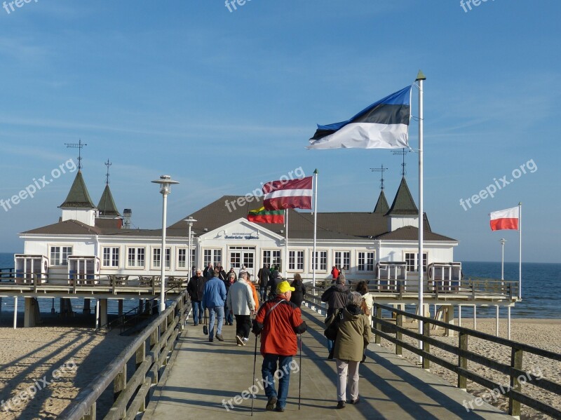 Usedom Island Ahlbeck Island Of Usedom Germany