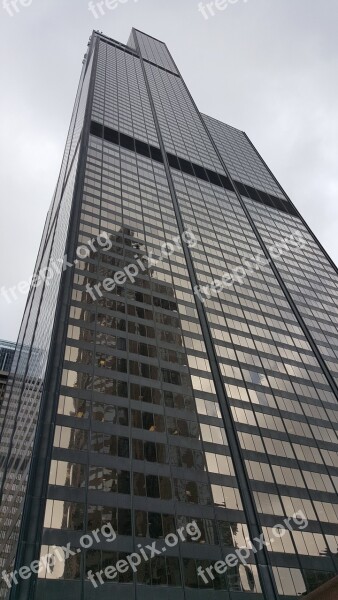 Sears Tower Chicago Architecture Free Photos