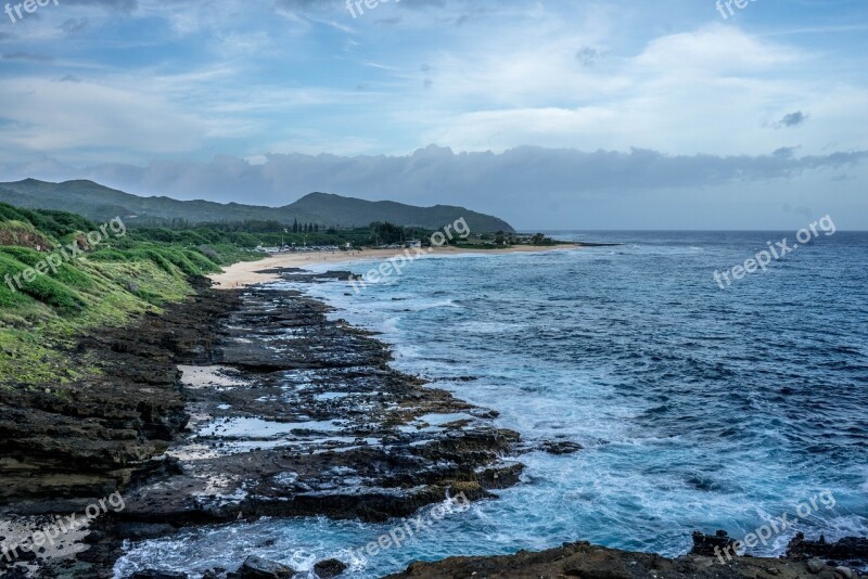 Hawaii Oahu North Shore Nature Ocean